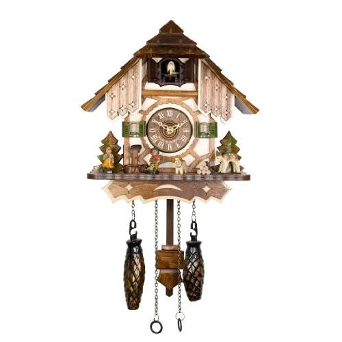カッコー時計 インテリア 壁掛け時計 AH 20 QM HerrZeit by Adolf Herr Quartz Cuckoo Clock - The H