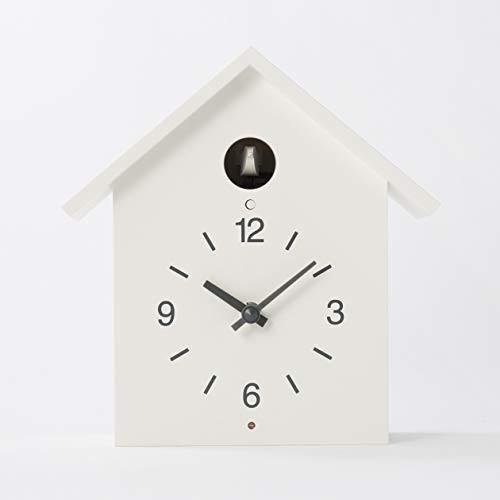 カッコー時計 インテリア 壁掛け時計 C4A1012 MUJI Cuckoo Clock, White, Large, C4A1012｜maniacs-shop