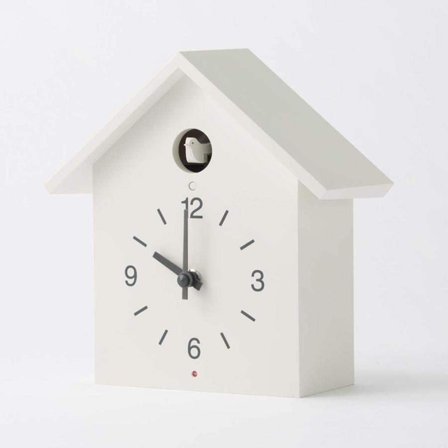 カッコー時計 インテリア 壁掛け時計 C4A1012 MUJI Cuckoo Clock, White, Large, C4A1012｜maniacs-shop｜02