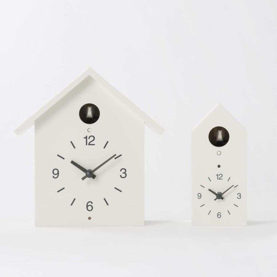 カッコー時計 インテリア 壁掛け時計 C4A1012 MUJI Cuckoo Clock, White, Large, C4A1012｜maniacs-shop｜03