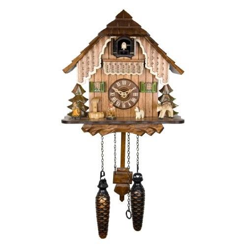 カッコー時計 インテリア 壁掛け時計 AH 19 QM HerrZeit by Adolf Herr Quartz Cuckoo Clock - The H