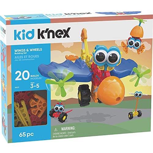 知育玩具 KENZ ケネックス 知育玩具 パズル 85619 K'NEX Kid Wings & Wheels