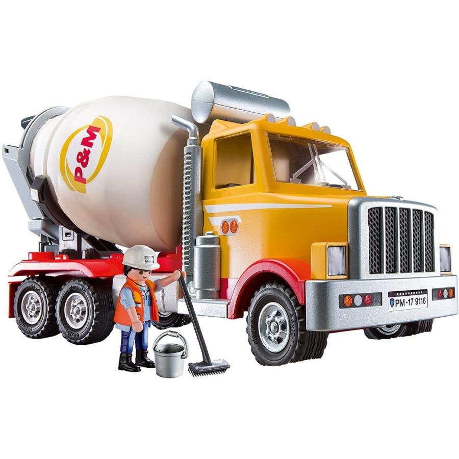 playmobil cement truck