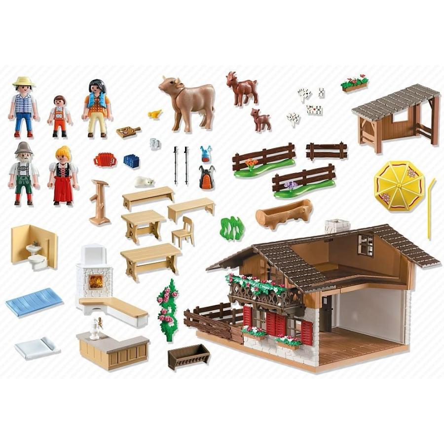 プレイモービル ブロック 組み立て 5422 Playmobil 5422 Alpine Lodge 