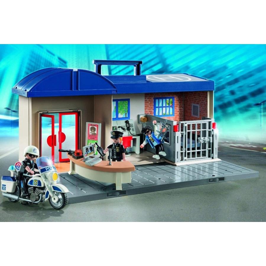 playmobil fire house