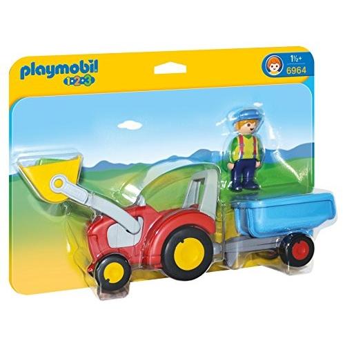 まー。 プレイモービル ブロック 組み立て 6964 Playmobil Tractor with