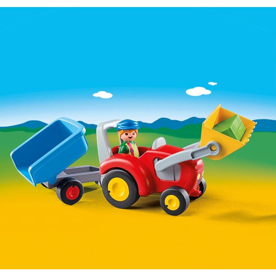 プレイモービル ブロック 組み立て 6964 Playmobil Tractor with
