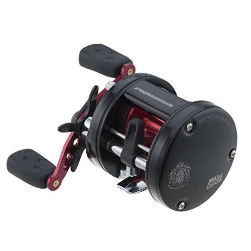 リール アブガルシア Abu Garcia AMBSTX-6600 Abu Garcia Ambassadeur STX Round Baitcast Reel, 6600, 11.6