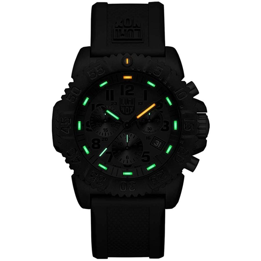 ルミノックス Luminox ネイビーシール NAVY SEAL カラーマーク クロノグラフ メンズ腕時計 XS.3081.BOの画像