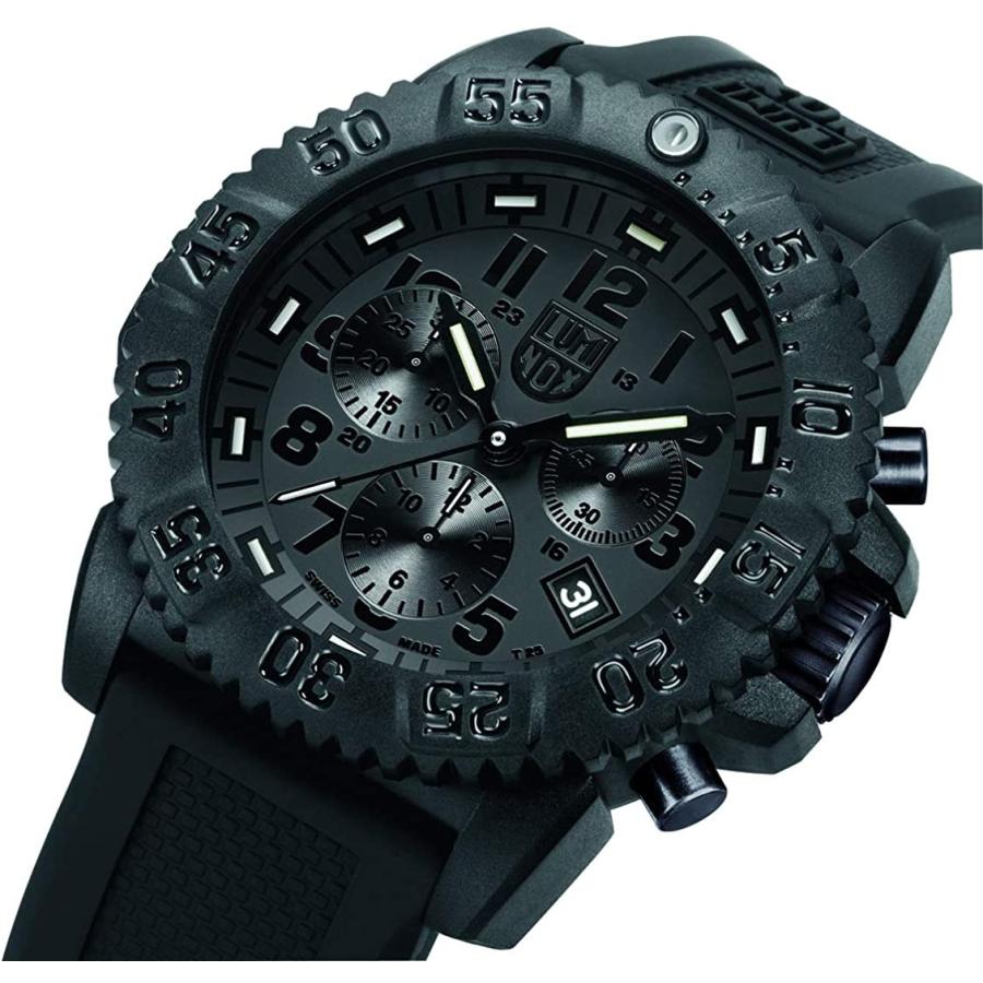 ルミノックス Luminox ネイビーシール NAVY SEAL カラーマーク クロノグラフ メンズ腕時計 XS.3081.BOの画像