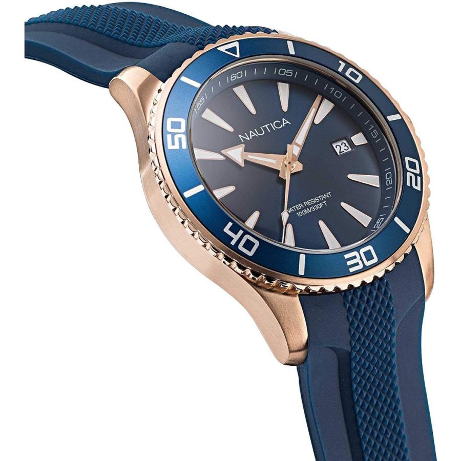 楽天ランキング1位 腕時計 ノーティカ メンズ Nappbf915 Nautica Men S Pacific Beach Nappbf915 Blue Silicone Quartz Fashi 在庫限り Toaplex Com