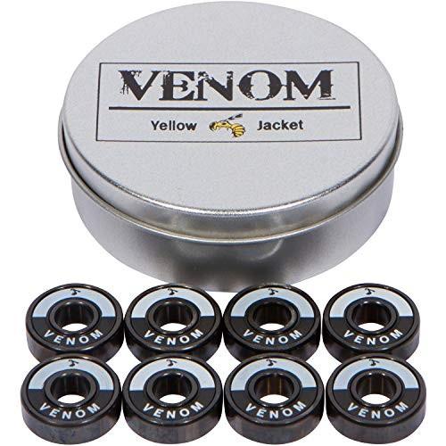 ベアリング スケボー スケートボード SPOMHNK746 Yellow Jacket Premium Skateboard Bearings ? Ti