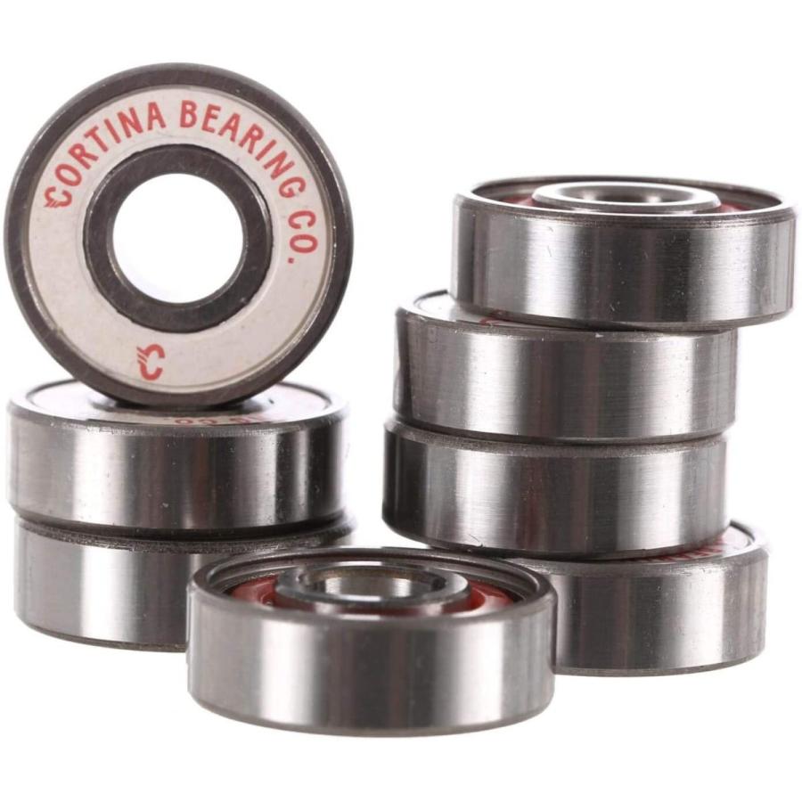 ベアリング スケボー スケートボード AQ96443 Cortina Bearing Co Presto Silver Skateboard Bearing｜maniacs-shop｜02