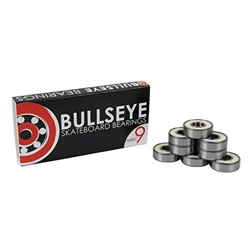 ベアリング スケボー 滑るゲーム盤 Bullseye Bearings for Skateboard or Longboard Wheels Precis デッキ、パーツ-スポーツ