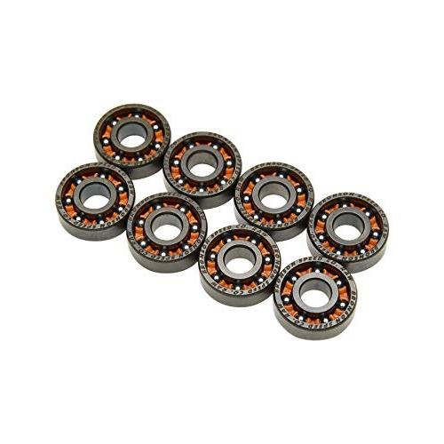 ベアリング スケボー スケートボード 80478 BRONSON SPEED CO. Raw Box/8 Skateboard Bearings - 1 S
