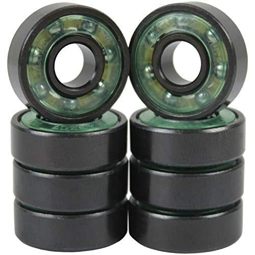 純正買取 ベアリング スケボー スケートボード BEA027 Amphetamine Skateboard Speed Bearings - Set of 8 - T