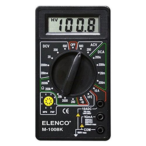 エレンコ ロボット 電子工作 M-1008K Elenco M-1008K - Digital Multimeter Solder Kit | Great STEM Pro