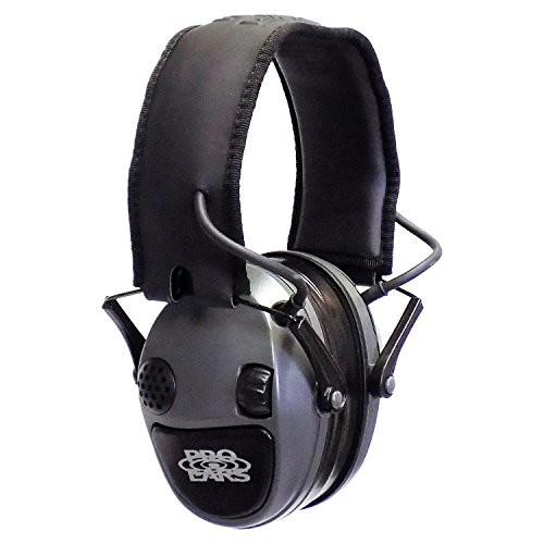 イヤーマフ シューティング ハンティング PESILVER Pro Ears Silver 22 Electronic Hearing Protec