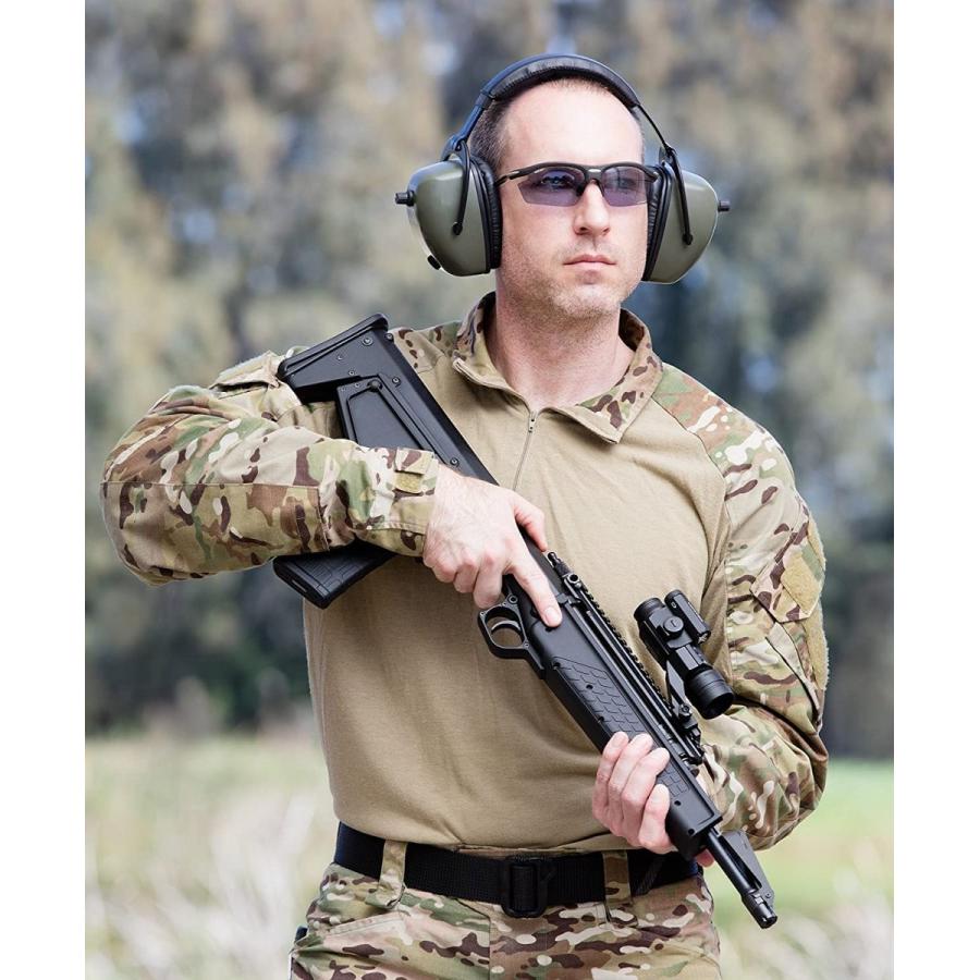 イヤーマフ シューティング ハンティング GSPTMLBLACK Pro Ears - Pro Tac Mag Gold - Military Gr_1