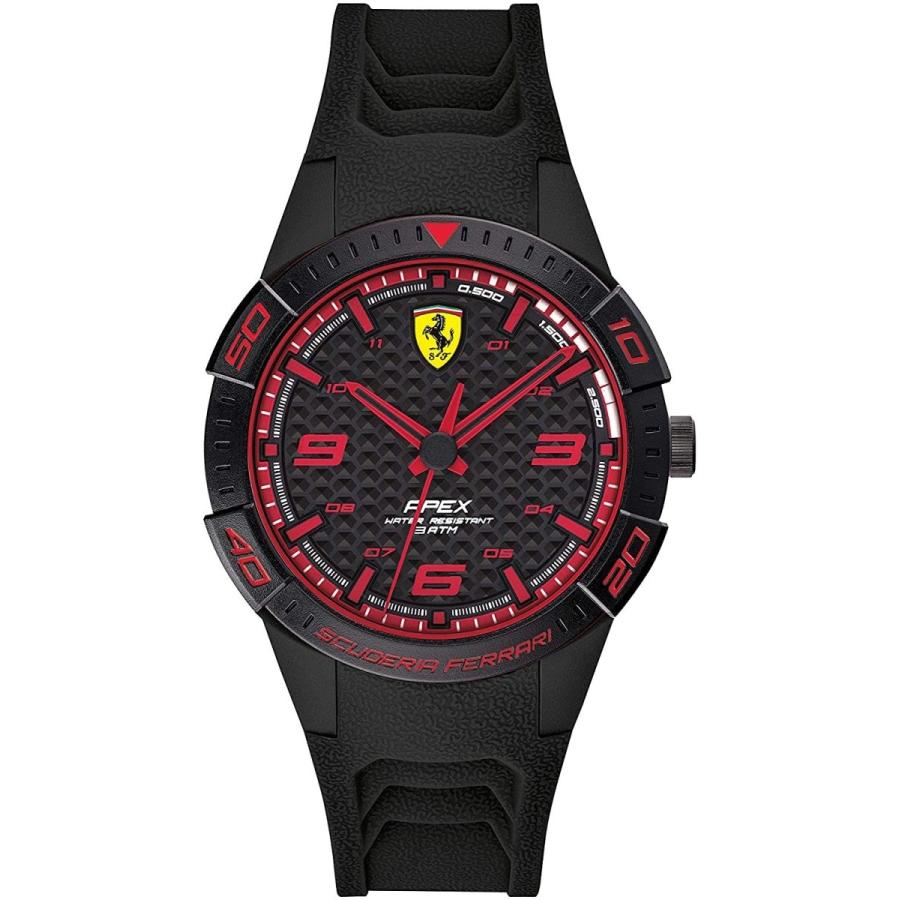 腕時計 フェラーリ メンズ 0840032 0840032 Ferrari Scuderia Apex Mens Analog Black Casual Quartz Ferr