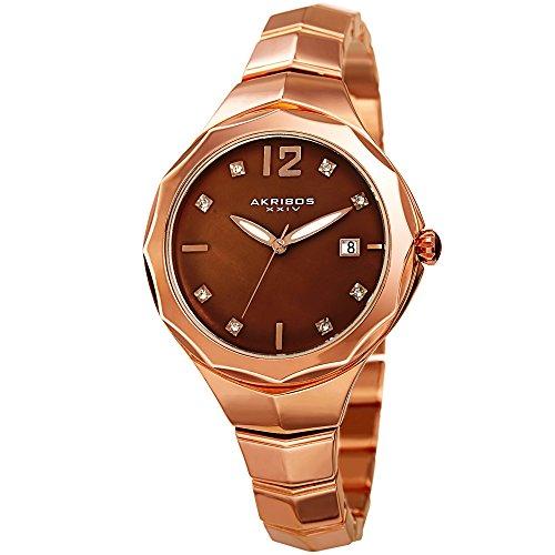 腕時計 アクリボスXXIV レディース AK932RGBR Akribos XXIV Women's Swarovski Crystal Watch - 8 Swaro