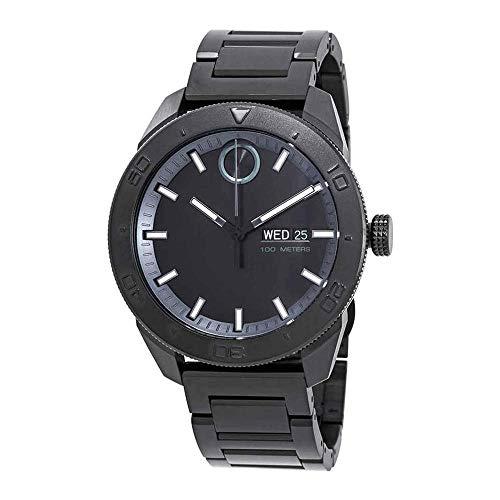 腕時計 モバード メンズ 3600512 Movado Bold Quartz Movement Black Dial Men's Watch 3600512