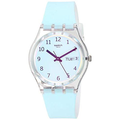 腕時計 スウォッチ レディース GE713 Swatch ULTRACIEL Unisex Watch (Model: GE713), Blue