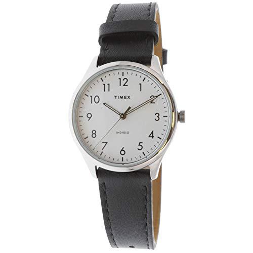 腕時計 タイメックス レディース TW2T72100 Timex Women's Easy Reader TW2T72100 White Leather Analo