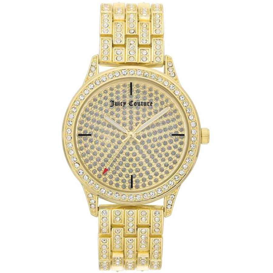腕時計 ジューシークチュール レディース JC1138PVGB JUICY COUTURE Black Label Women's Swarovsk
