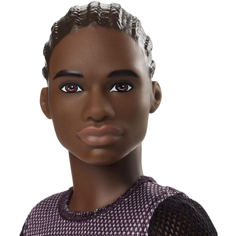 バービー バービー人形 ケン GDV13 Barbie Ken Fashionistas Doll #130 with Sculpted Brunette Hair Wea