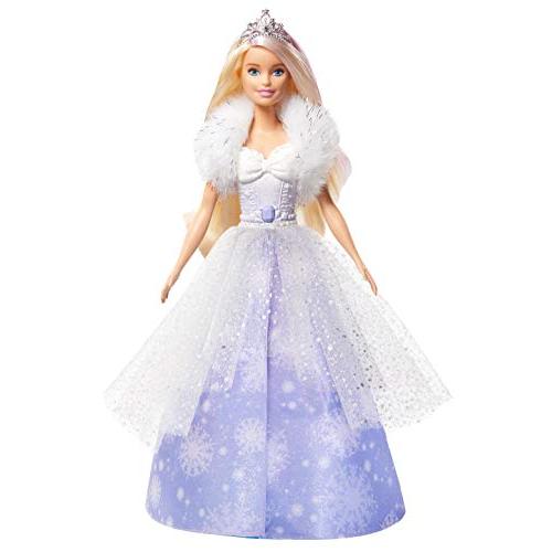 バービー バービー人形 GKH26 Barbie Dreamtopia Fashion Reveal Princess Doll, 12-inch, Blonde with Pin