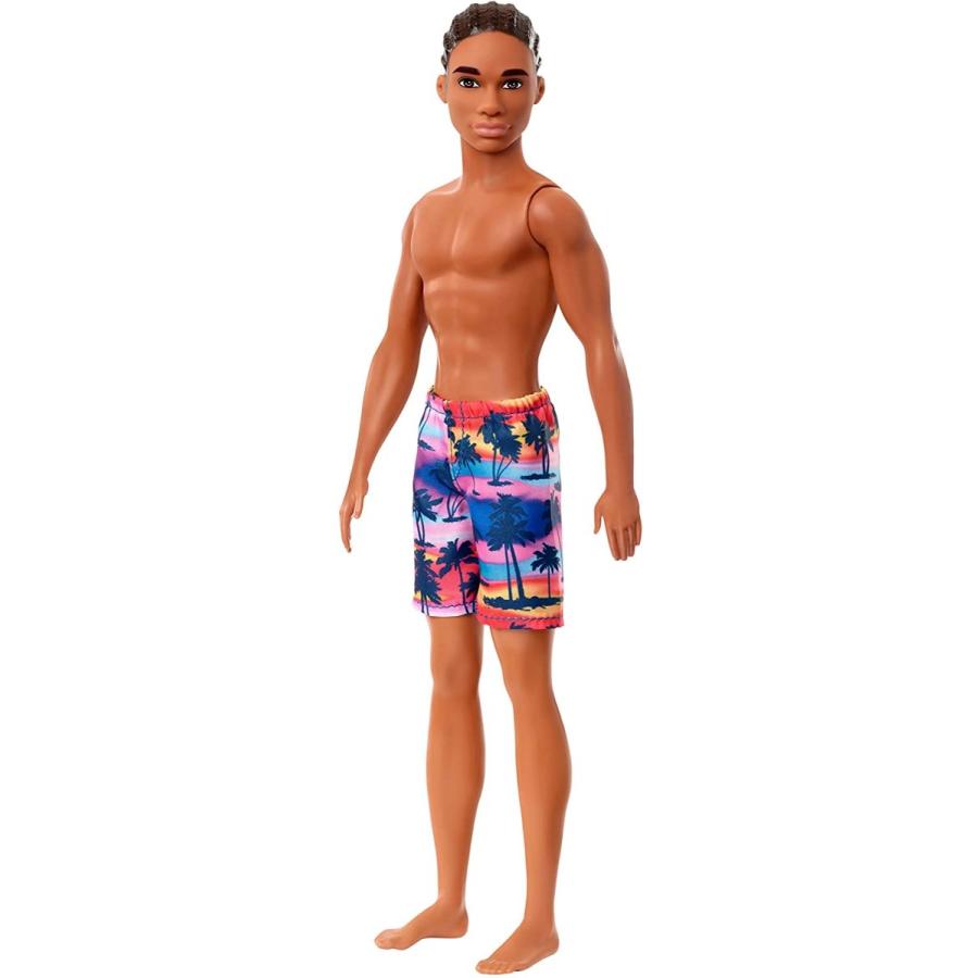 Barbie バービー ケン ビーチ ドール トロピカルプリントの水着 Barbie バービー ケン ビーチ ドール トロピカルプリントの水着