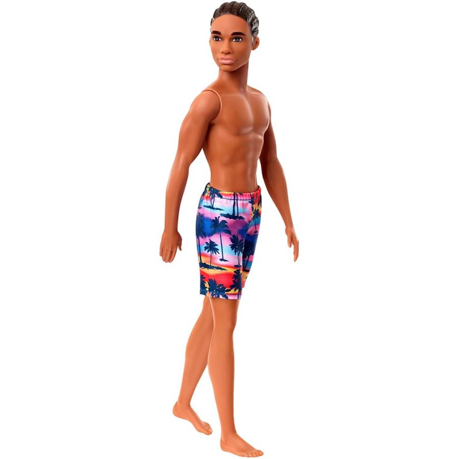 Barbie バービー ケン ビーチ ドール トロピカルプリントの水着 Barbie バービー ケン ビーチ ドール トロピカルプリントの水着