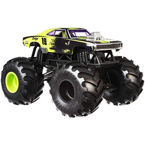 ホットウィール Hot Wheels モンスタートラック 1/24ドッジチャージャー R/Tビークル ダイキャスト