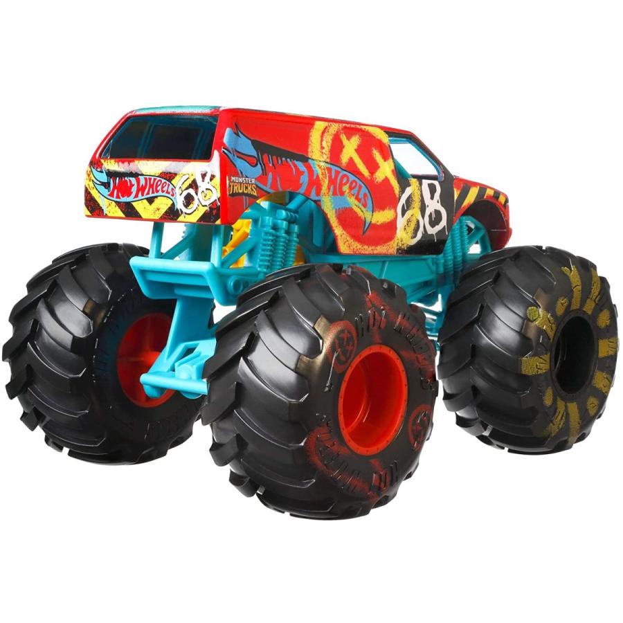 ホットウィール Hot Wheels モンスタートラック デモダービー ダイキャスト メタルボディ 1/24スケ｜maniacs-shop｜03