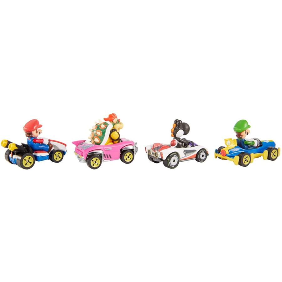 ホットウィール Hot Wheels マリオカート 4点セット Exclusive