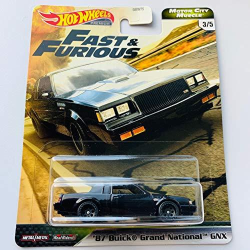 ホットウィール マテル ミニカー 887961816877 Hot Wheels Premium 2020 Motor City Muscle F&F， Black