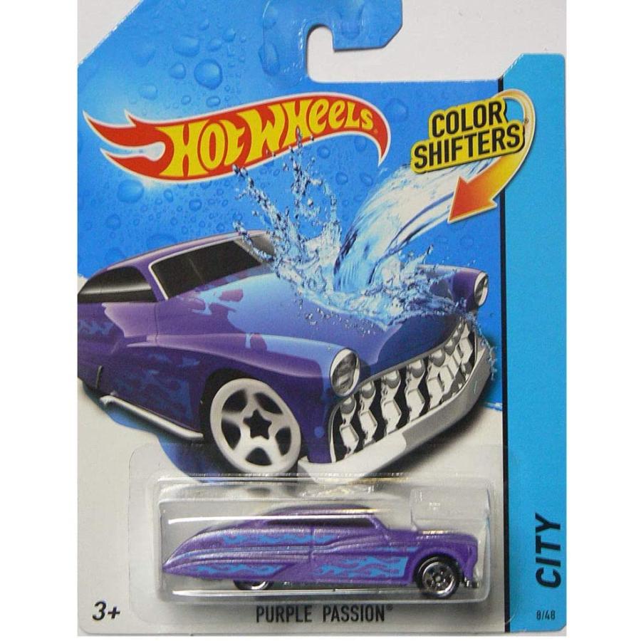 ホットウィール マテル ミニカー Hot Wheels 2014 City Color Shifters Purple Passion - 8/48_1