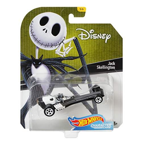 ホットウィール マテル ミニカー FLH48 Hot Wheels Jack Skellington Vehicle, 1:64 Scale
