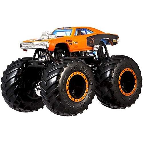 ホットウィール マテル ミニカー gbt69 Hot Wheels Monster Trucks Demolition Doubles Giant Wheels R_2