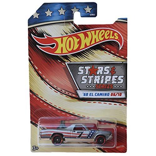 ホットウィール Hot Wheels '68 エルカミーノ 6/10 スターズストライプ