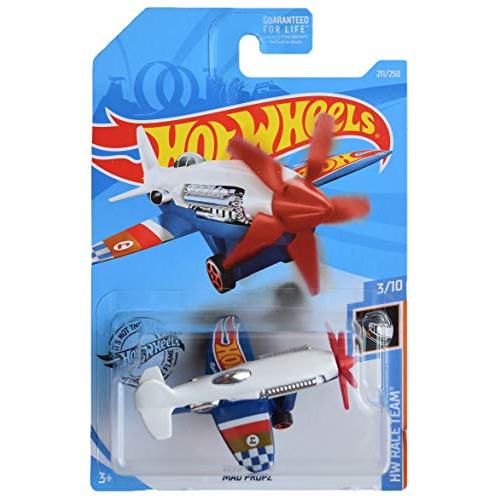 ホットウィール マテル ミニカー FYC71 Hot Wheels Race Team Series 3/10 Mad Propz 211/250, White