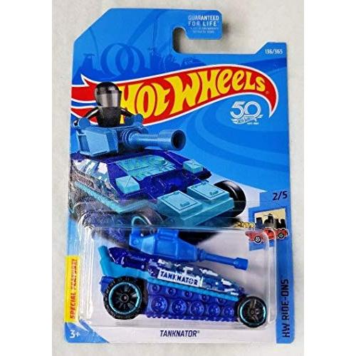 ホットウィール マテル ミニカー Hot Wheels 2018 50th Anniversary HW Ride-Ons Tanknator (Tank Car)