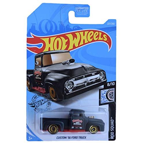 ホットウィール マテル ミニカー Hot Wheels Custom '56 Ford Truck 227/250, Black