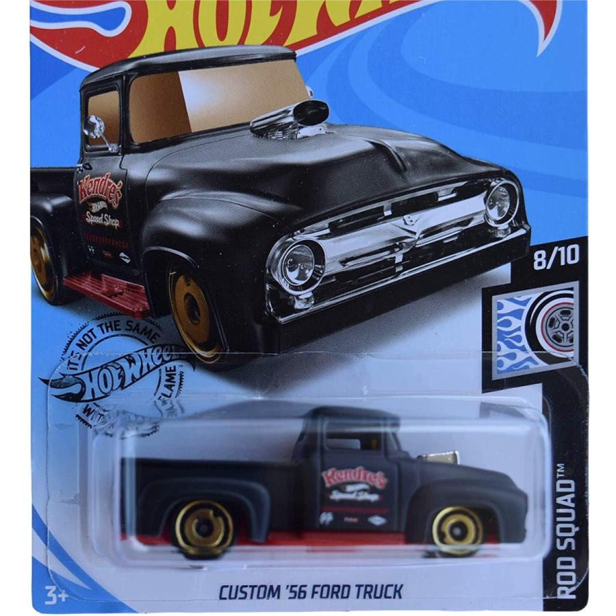 ホットウィール マテル ミニカー Hot Wheels Custom '56 Ford Truck 227/250, Black