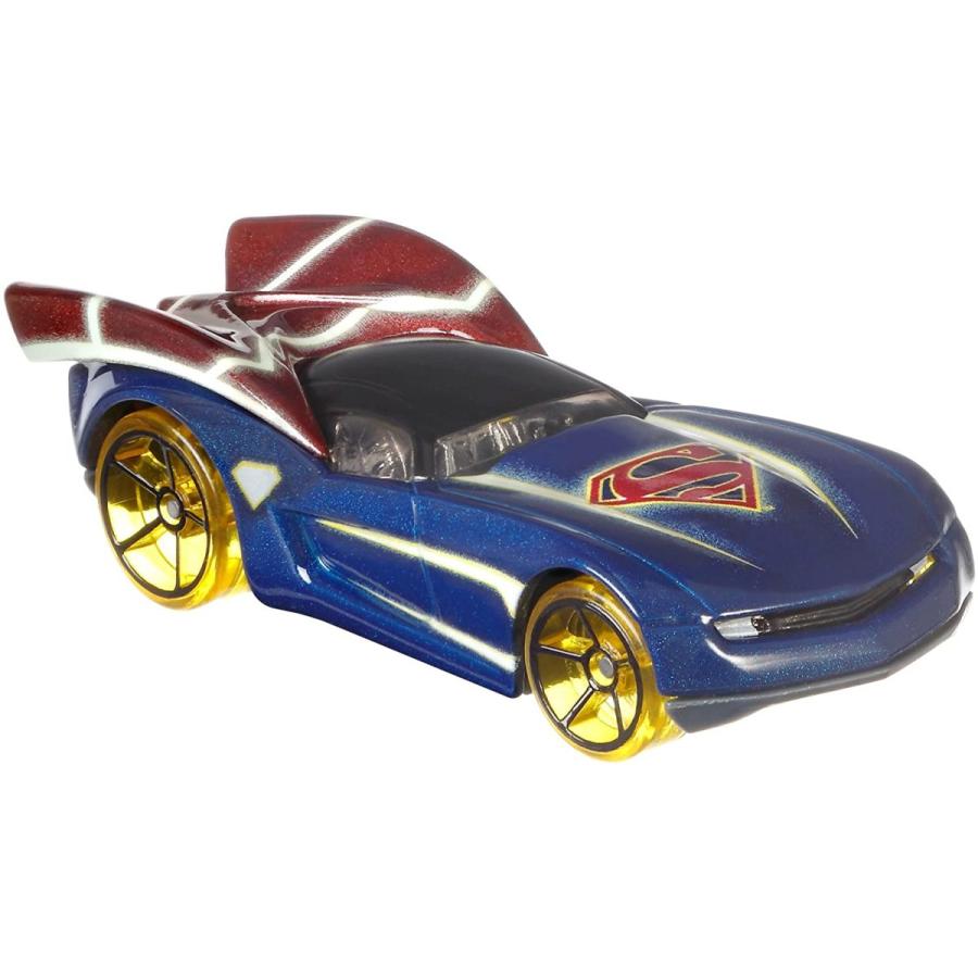 ホットウィール Hot Wheels キャラクターカー DC インジャスティス2 スーパーマン ビークル ミニカ_2