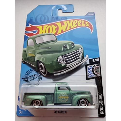 ホットウィール マテル ミニカー GHC27 Hot Wheels 2020 Rod Squad 49 Ford F1, Green 120/250