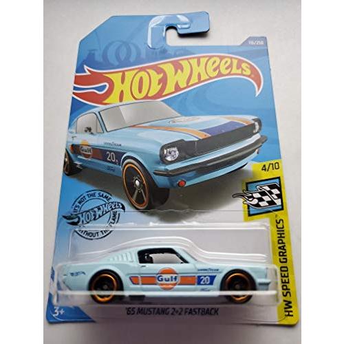 ホットウィール Hot Wheels '65 マスタング 2+2 ファストバック HWスピードグラフィックス4/10 116/250 Mus