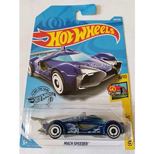 ホットウィール マテル ミニカー FYC27 Hot Wheels 2019 Hw Art Cars Mach Speeder, Blue 229/250