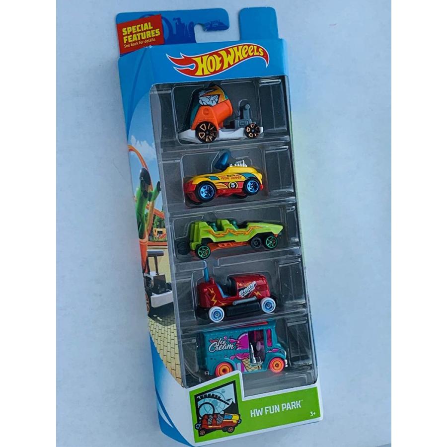ホットウィール マテル ミニカー Hot Wheels 5-Pack HW Fun Park